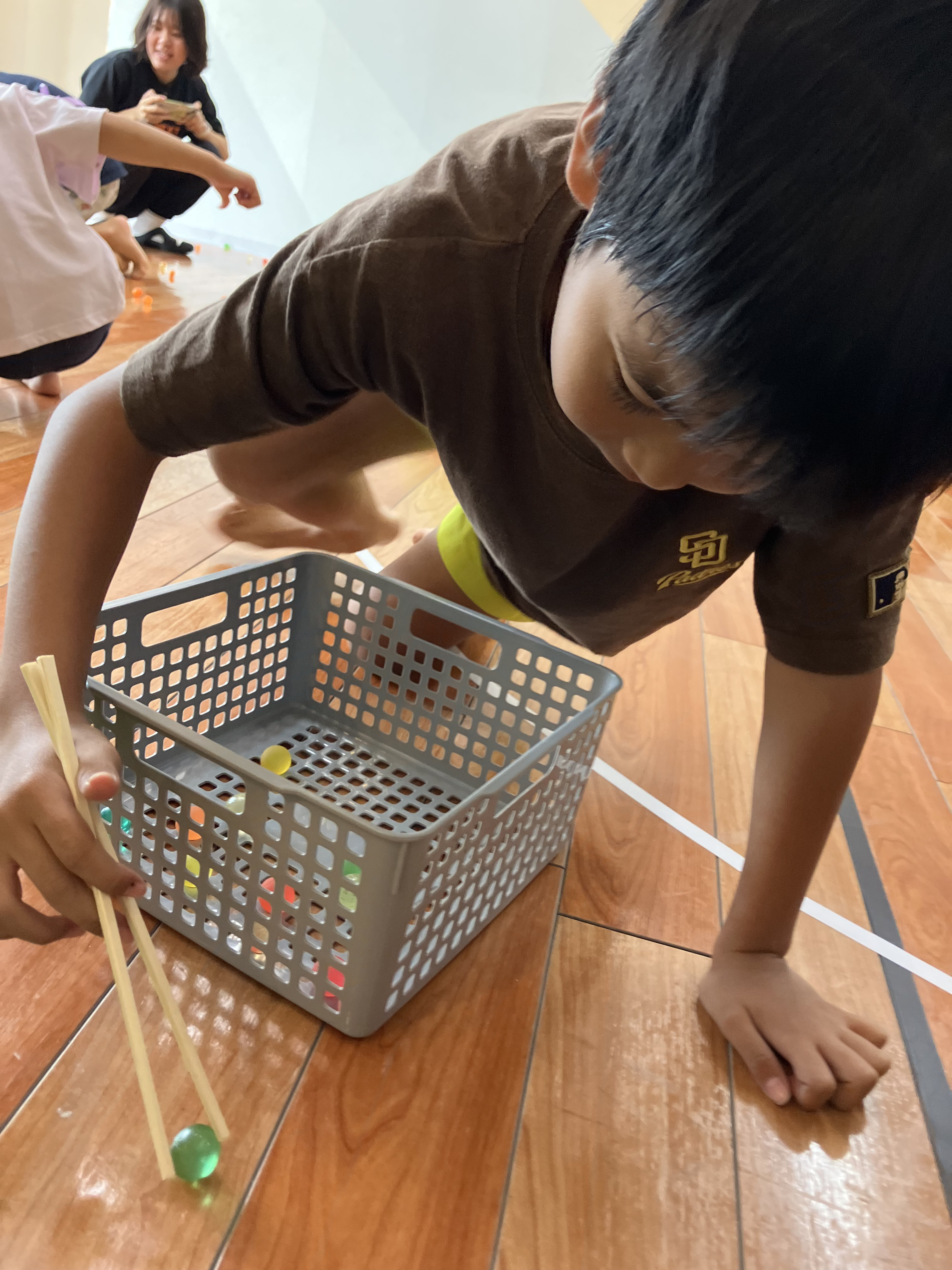 微細運動の様子
